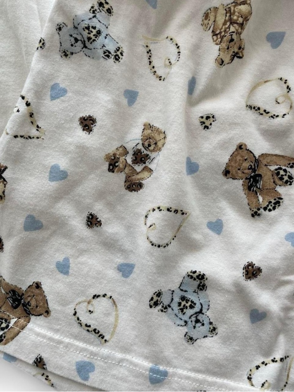Basic Editions Intimates Teddy PJ’s - Picture 2 of 4